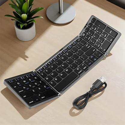Teclado Inalámbrico Plegable: Trabaja con comodidad donde estés 🚀