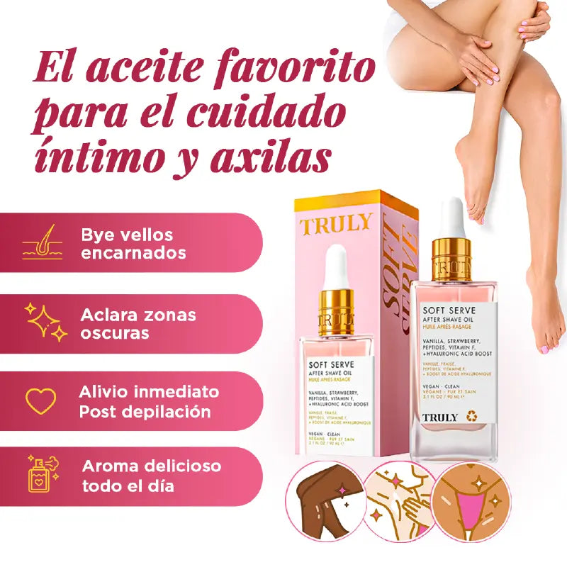 TRULY: AFTER SHAVE | Hidratación Instantánea, Piel Suave Todo el Día ✨