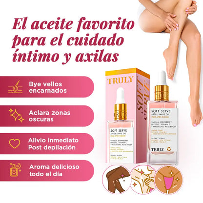 TRULY: AFTER SHAVE | Hidratación Instantánea, Piel Suave Todo el Día ✨