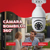 CÁMARA BOMBILLO 360° | Seguridad total sin cables ni complicaciones 📸