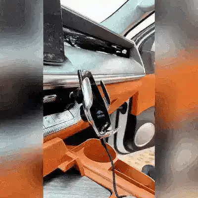 Soporte Cargador Inteligente – Cargá sin cables y manejá con libertad ⚡