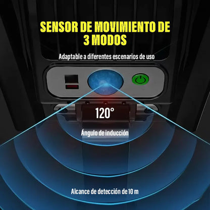 🏠 LÁMPARA LED CON PANEL SOLAR – Iluminá tus noches sin pagar más