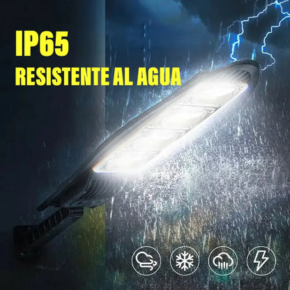 🏠 LÁMPARA LED CON PANEL SOLAR – Iluminá tus noches sin pagar más