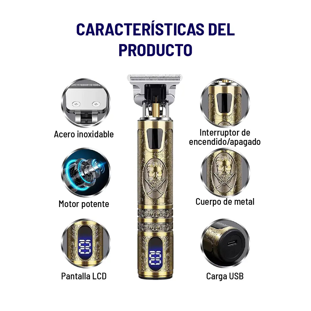 MÁQUINA DE AFEITAR | Elegancia y rendimiento para dominar tu estilo✂️