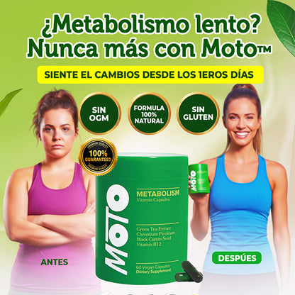 MOTO Metabolism | Acelera tu metabolismo de forma natural