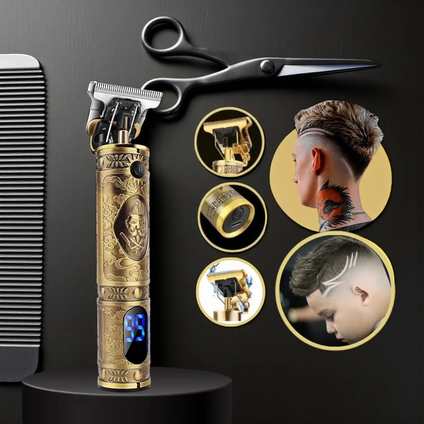 MÁQUINA DE AFEITAR | Elegancia y rendimiento para dominar tu estilo✂️