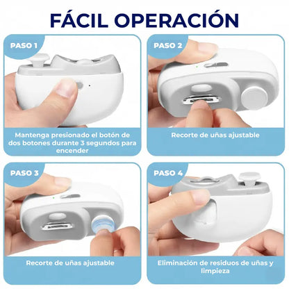 🩵CORTAUÑAS ELÉCTRICO | Cuidado seguro, rápido y sin esfuerzo