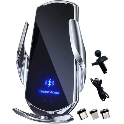 Soporte Cargador Inteligente – Cargá sin cables y manejá con libertad ⚡