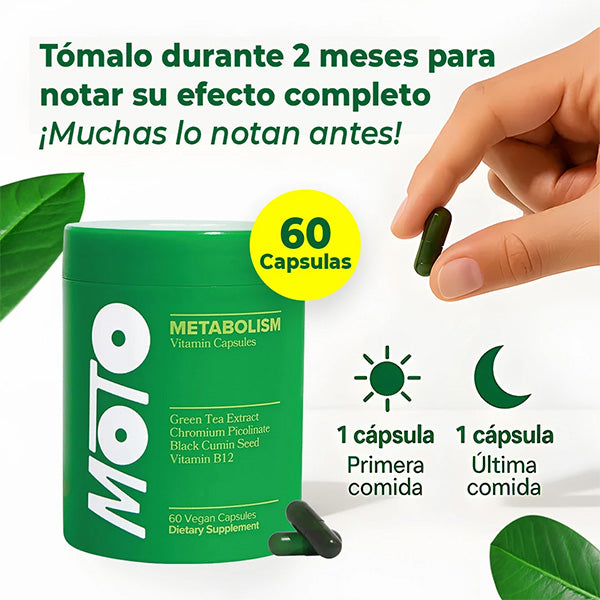 MOTO Metabolism | Acelera tu metabolismo de forma natural