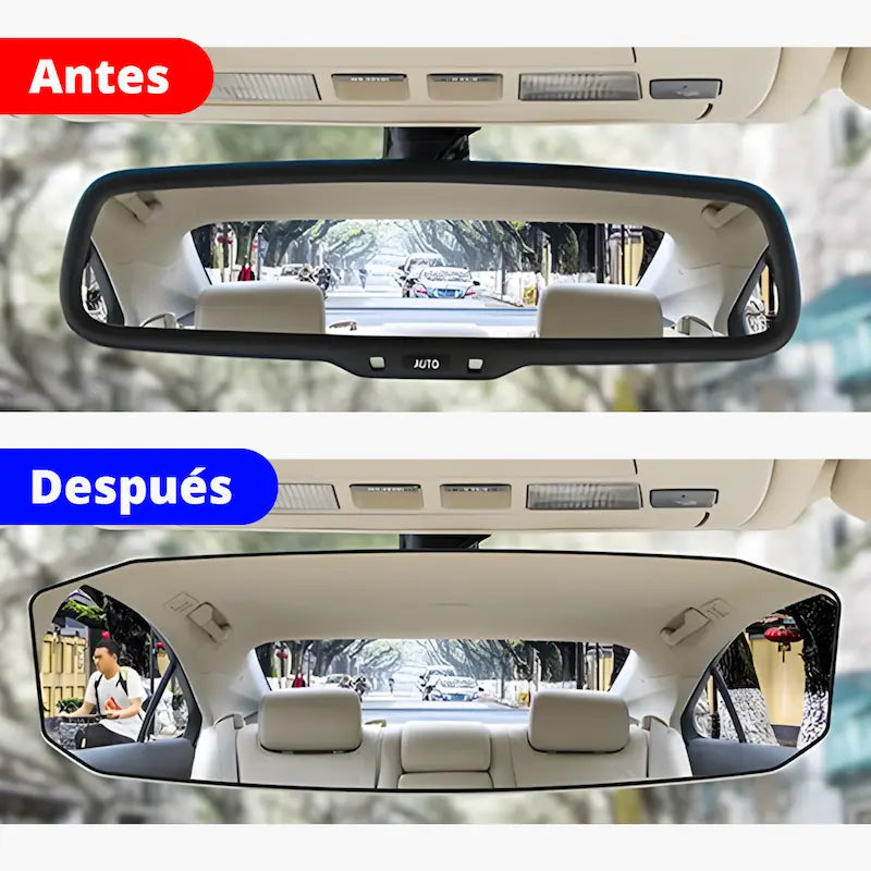 Espejo Retrovisor Panorámico - Conduce sin miedo, maneja con visión total 👁️🚘